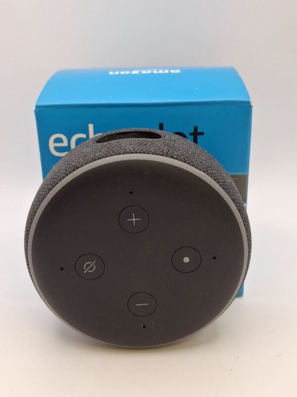 15u520020 5 ALTAVOZ INTELIGENTE AMAZON ECHO DOT 3RA GENERACION + CAJA *A ESTRENAR*