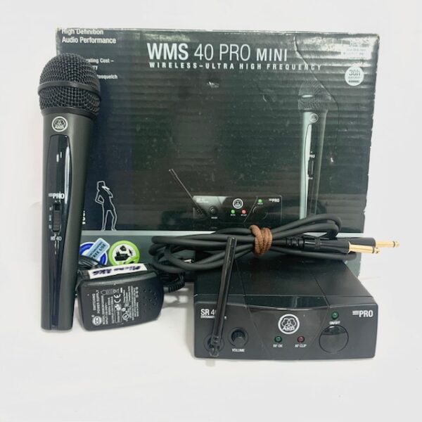 3853799 MICROFONO AKG WMS 40 PRO MINI + CAJA