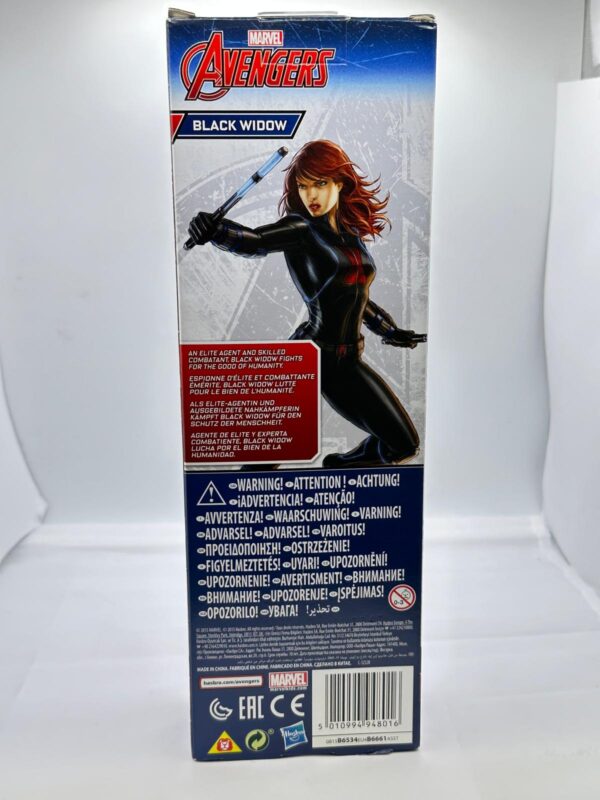 409006 3 FIGURA DE MARVEL BLACK WIDOW PELO ROJO