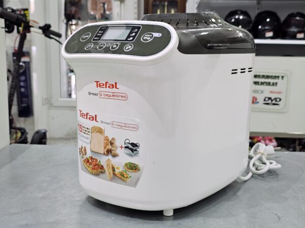 414671 4 PANIFICADORA TEFAL BREAD & BAGUETTINES B07-C + ACC