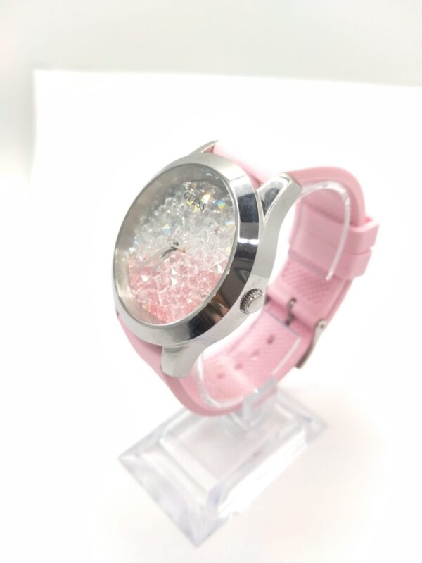 424438 2 RELOJ GUESS W1223L1 ROSADO + CAJA