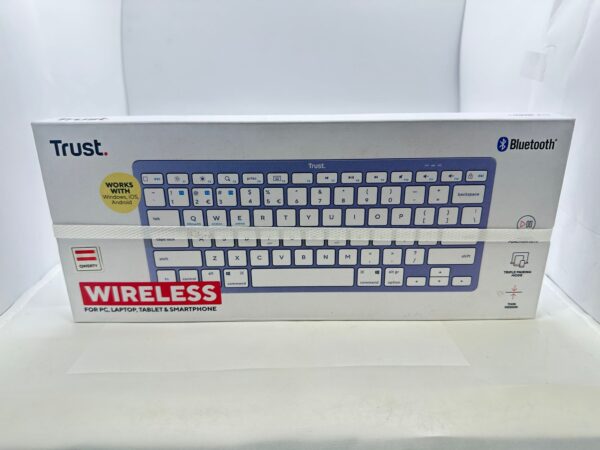 450003 1 TECLADO BLUETOOH TRUST *A ESTRENAR*