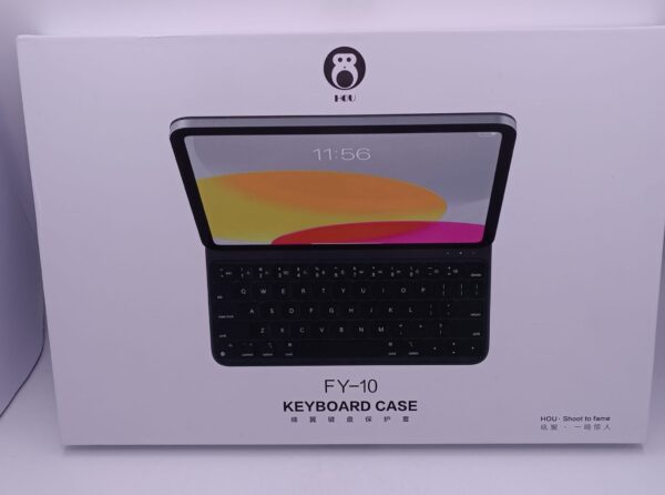 490336 5 FUNDA CON TECLADO PARA IPAD 10 FY-110 + CAJA *A ESTRENAR*