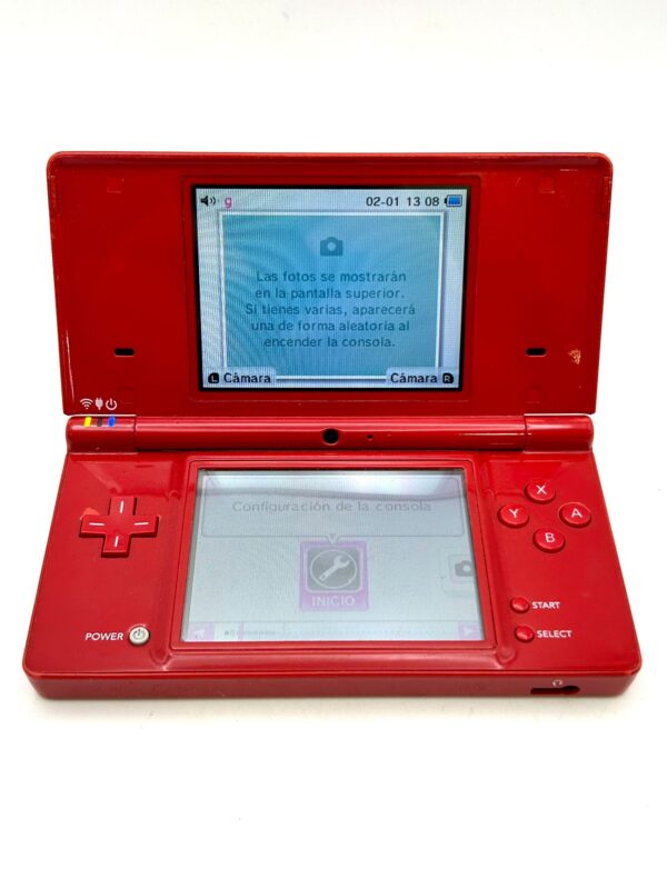 496082 1 CONSOLA NINTENDO DSI ROJA + CARGADOR *SIN LAPIZ*