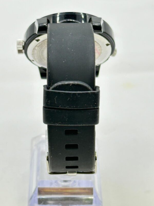 504589 4 RELOJ TOMMY HILFIGER 1791555 ESFERA NEGRA CORREA NEGRA DE GOMA