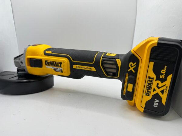 509497 5 RADIAL A BATERIA DEWALT DCG405 + TUERCA + BATERIA + CARGADOR