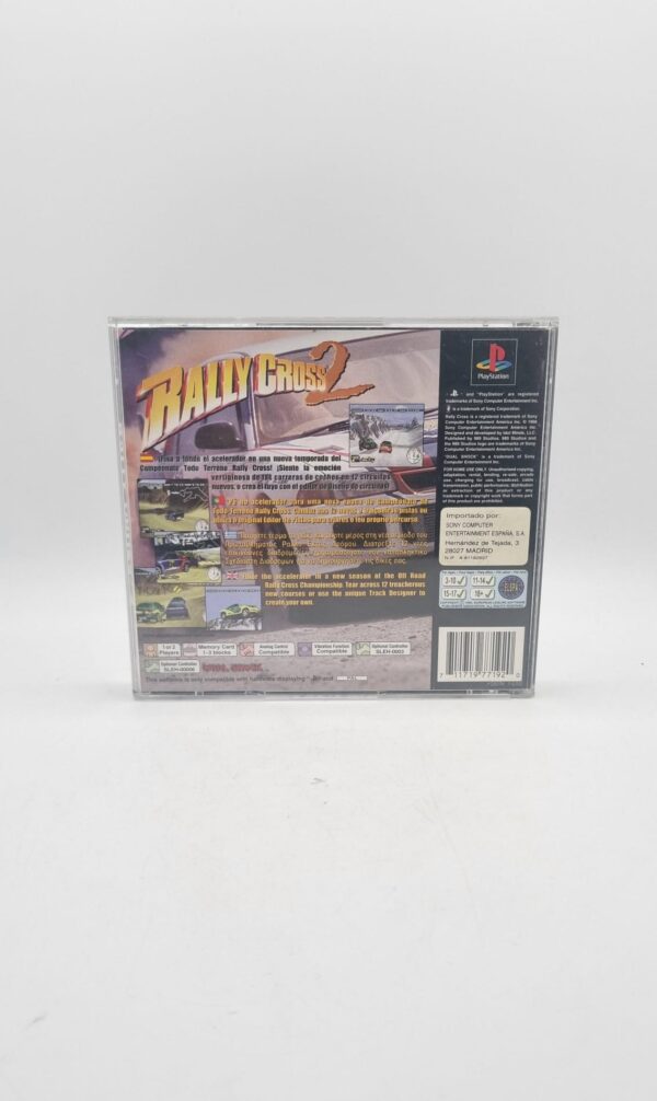 509670 2 VIDEOJUEGO PS1 RALLY CROSS 2