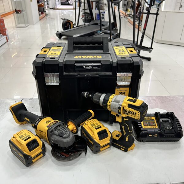 509678 1 scaled PACK DEWALT DEWALT RADIAL DCG418+ TALADRO DCCD999 Y MALETIN