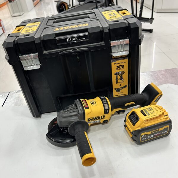 509678 2 scaled PACK DEWALT DEWALT RADIAL DCG418+ TALADRO DCCD999 Y MALETIN