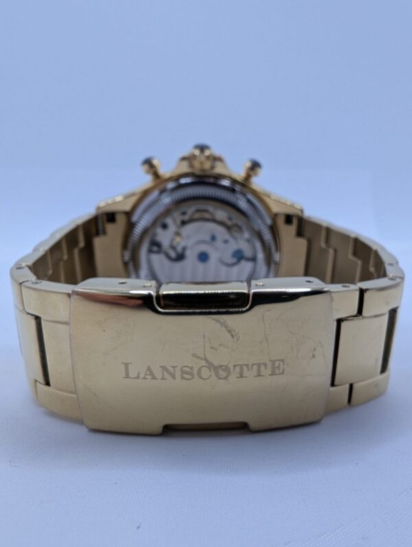 511231 1 RELOJ LANSCOTTE DORADO CON CHRONOGRAFO