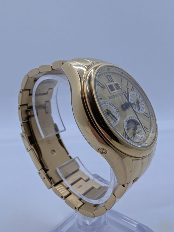 511231 4 RELOJ LANSCOTTE DORADO CON CHRONOGRAFO