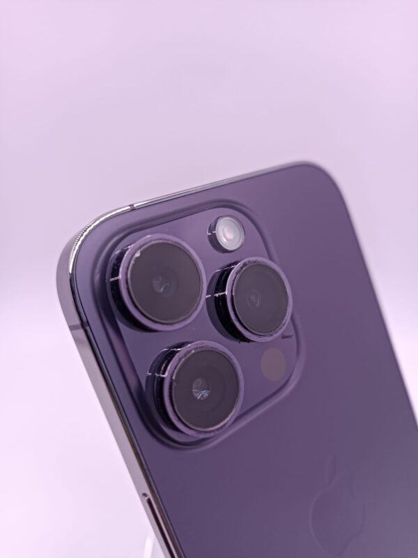 513480 3 IPHONE 14 PRO 128GB PURPURA BATERIA 93% + CABLE+ CAJA