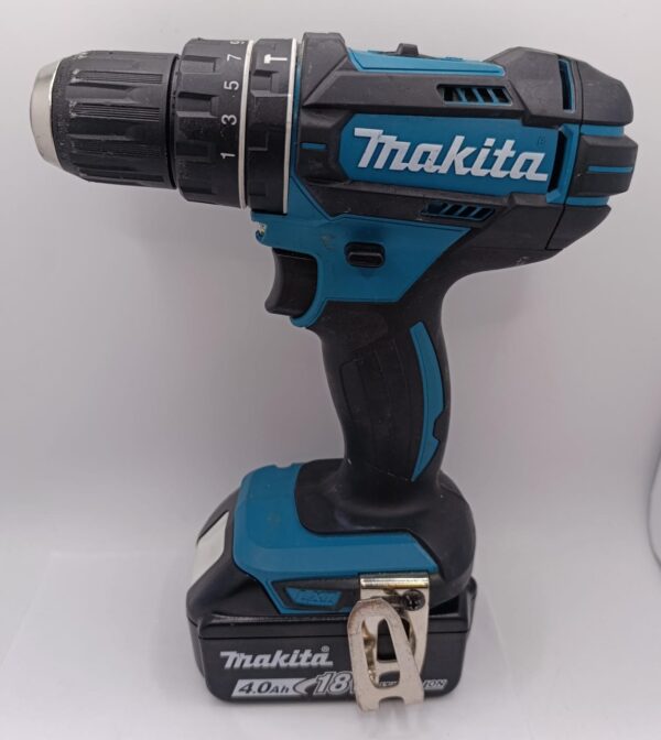 514429 4 TALADRO A BATERIA MAKITA DHP482+CARGADOR+ 2 BATERIAS