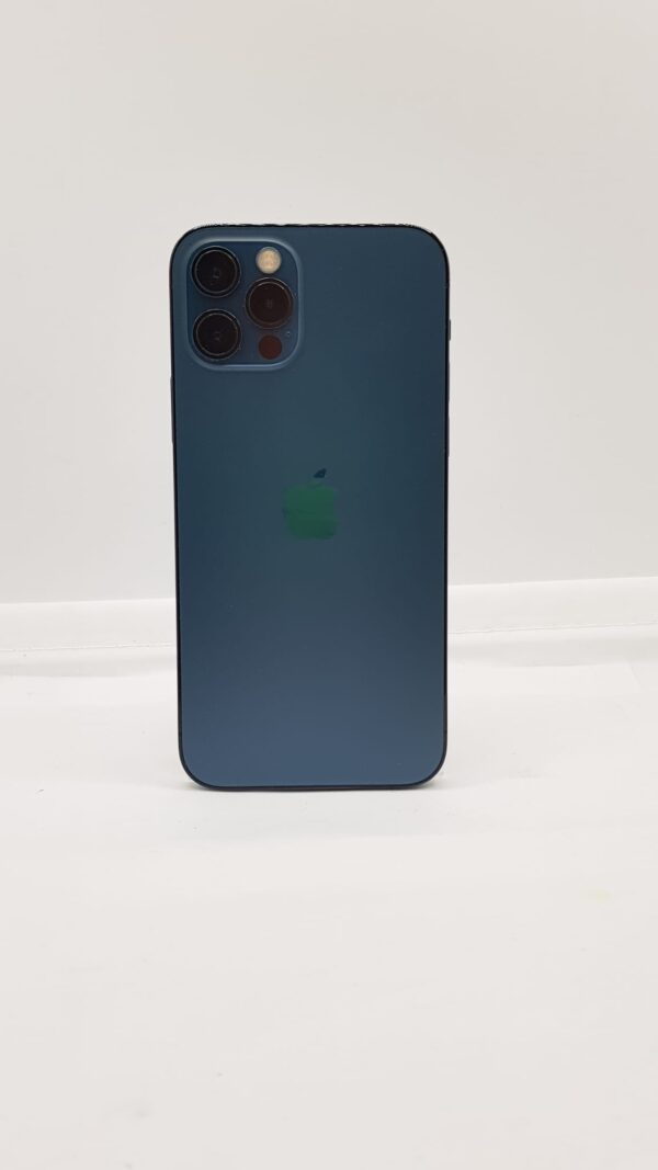 516032 2 IPHONE 12 PRO 128 GB AZUL 100 % SALUD BATERIA