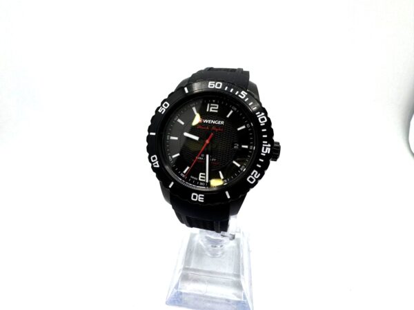 516463 3 RELOJ WENGER 0851.11 ESFERA NEGRA CORREA NEGRA