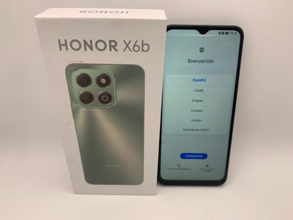 516559 1 MOVIL HONOR X6B 4GB 128GB BLACK + CAJA