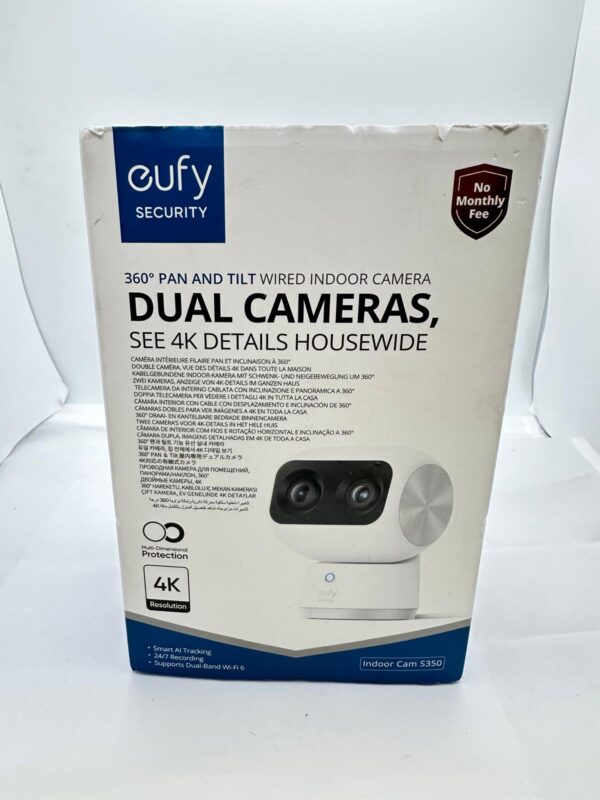 516781 2 CAMARA DUAL EUFY SECURITY CAM S350 A ESTRENAR