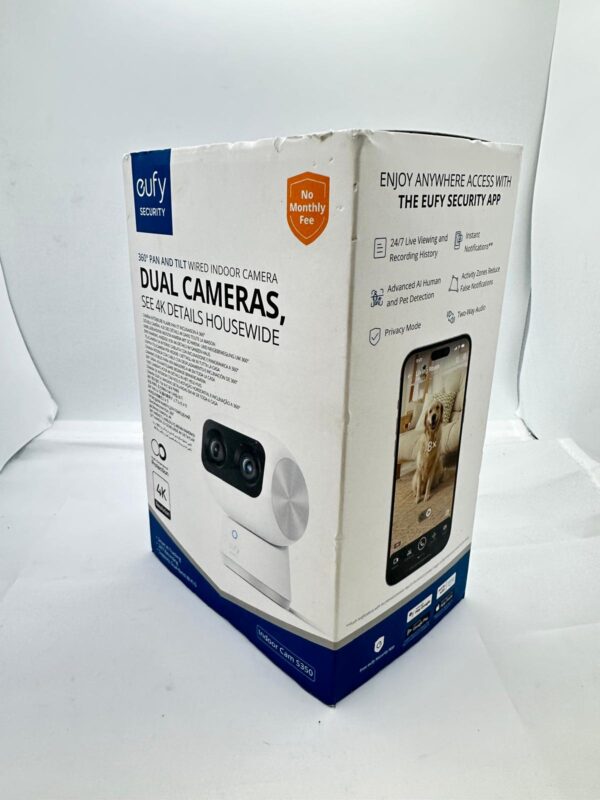 516781 3 CAMARA DUAL EUFY SECURITY CAM S350 A ESTRENAR