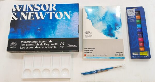 516882 1 scaled SET DE PINTURAS WINSOR & NETWORK WATERCOLOUR ESSENTIALS 14 PCS EN CAJA A ESTRENAR