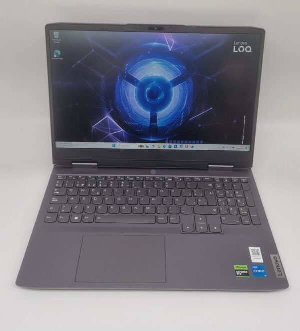 516905 5 PORTATIL LENOVO 15IRH8 CORE I5-12450H 2024 16GB 512GB SSD RTX 4060 8GB W11 + CARGADOR