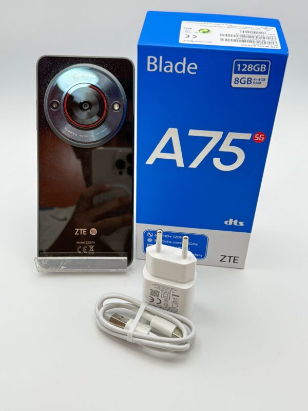 516943 7 MOVIL ZTE BLADE A75 128GB 5G + CAJA