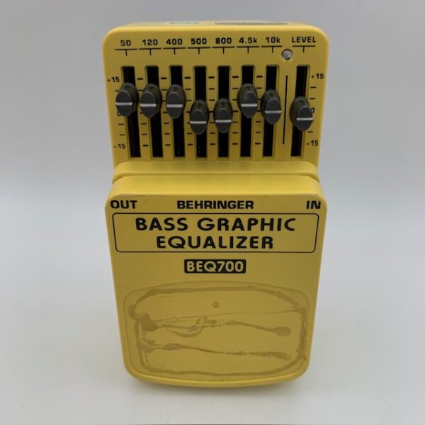 516990 2 PEDAL BEHRINGER BASS GRAPHIC EQUALIZER