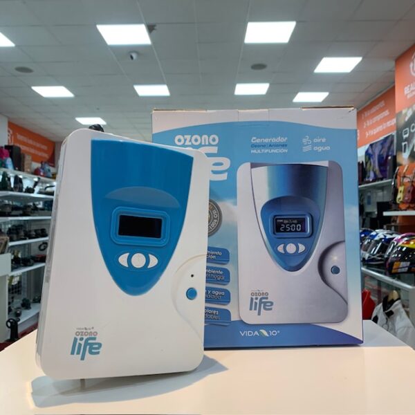 517044 2 GENERADOR DE OZONO LIFE VIDA 10 CON CAJA + ACCESORIOS