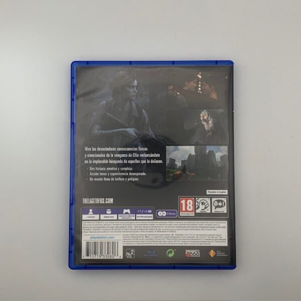 517062 3 VIDEOJUEGO PS4 THE LAST OF US PARTE II