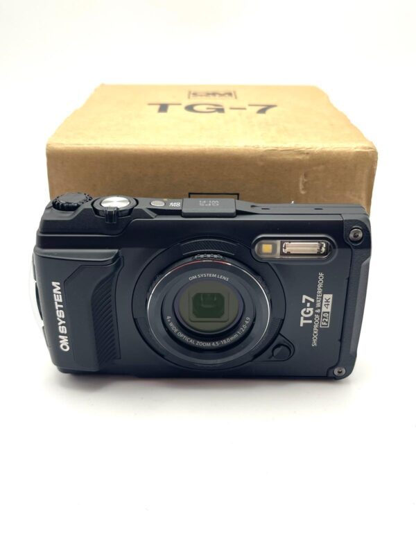 517102 1 CAMARA DIGITAL OMSYSTEM TG-7 "A ESTRENAR" + CAJA + ACC