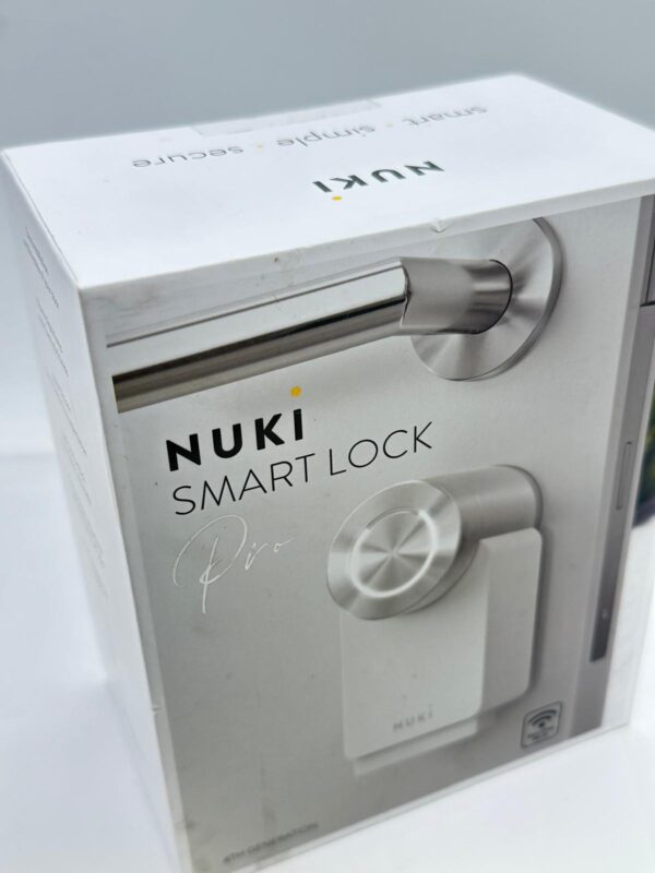 517333 3 CERRADURA INTELIGENTE NUKI SMART LOCK PRO 4GEN A ESTRENAR