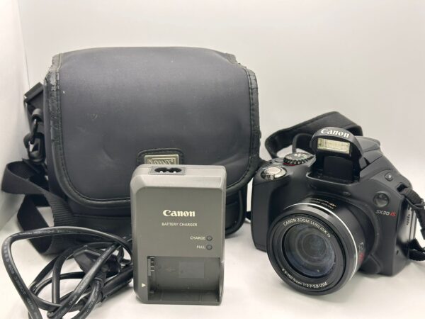 517453 1 CAMARA DIGITAL CANON POWERSHOT SX30 IS + BOLSO, BAT Y CARGADOR