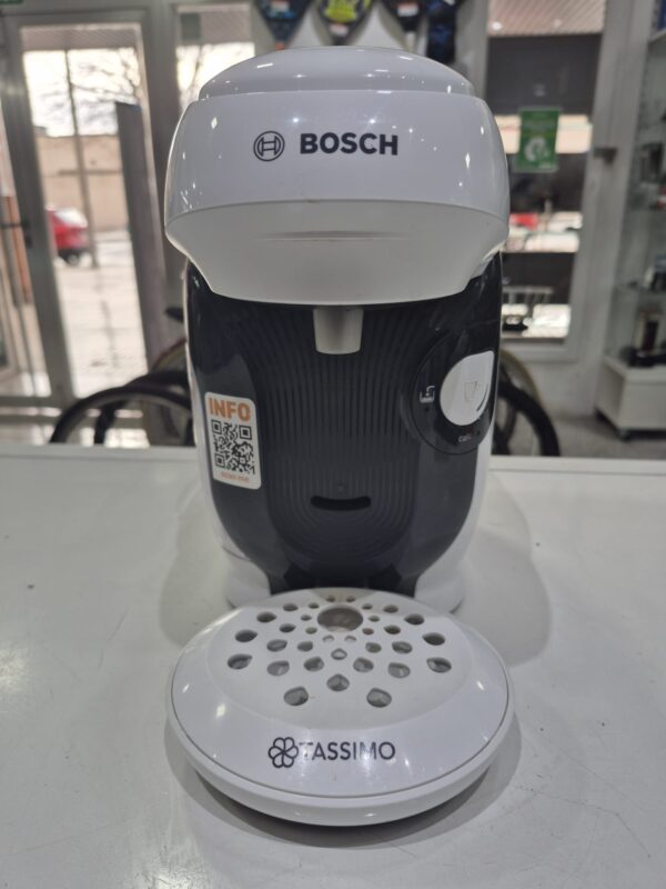 517586 1 CAFETERA DE CAPSULAS BOSCH TASSIMO TAS1102 BLANCA