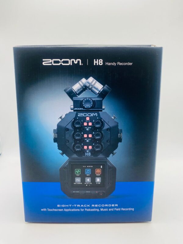 517636 2 GRABADOR DE AUDIO PORTATIL ZOOM H8 + CAJA