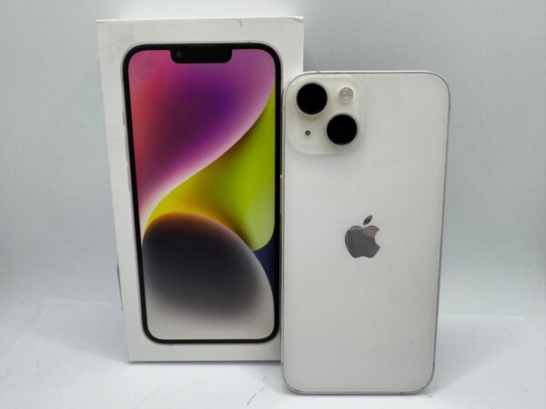 517675 3 MOVIL IPHONE 14 BLANCO 128GB SALUD 88%+CAJA