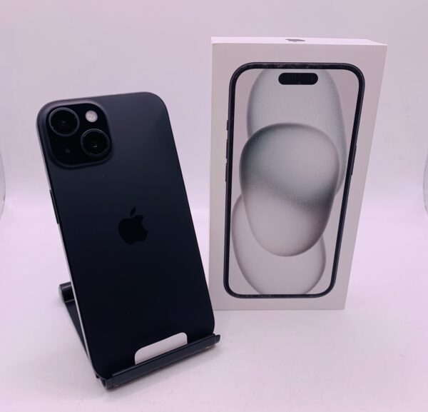 517695 scaled MOVIL APPLE IPHONE 15 128GB NEGRO + CAJA + CABLE CARGA *A ESTRENAR*