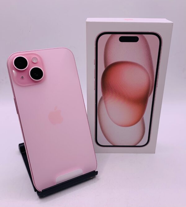 517696 scaled MOVIL APPLE IPHONE 15 128GB ROSA + CAJA + CABLE DE CARGA *A ESTRENAR*