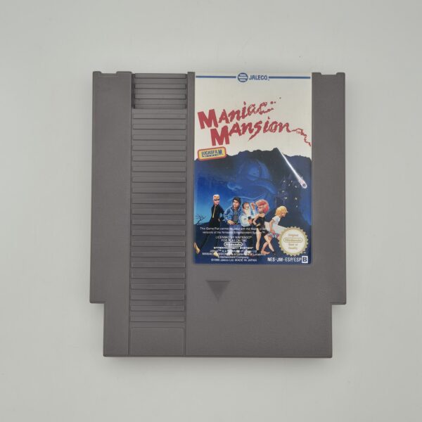 517744 2 scaled VIDEOJUEGO NINTENDO NES MANIAC MANSION + CAJA + INSTRUCCIONES