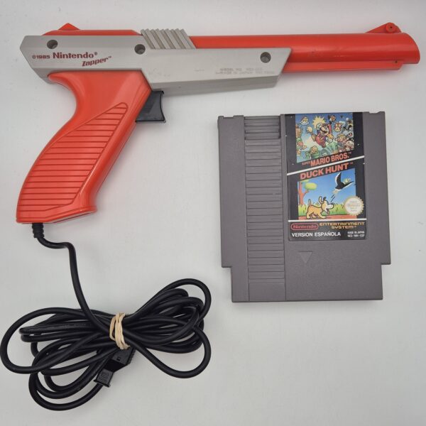 517746 1 scaled VIDEOJUEGO MARIO BROS / DUCK HUNT + BLASTER