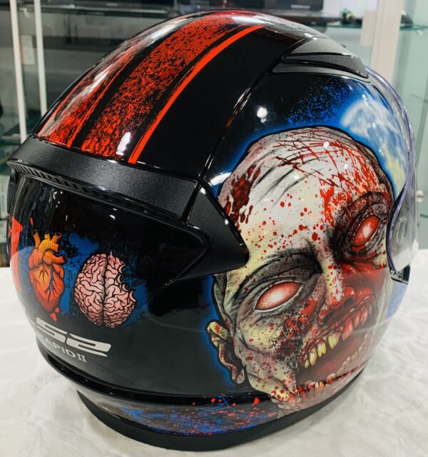 517802 3 CASCO DE MOTO LS2 RAPID 2 ZOMBIE TALLA M