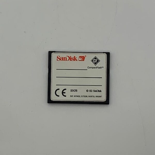 517872 1 TARJETA COMPACT FLASH SANDISK 256MB