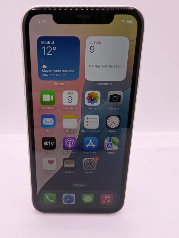 517912 5 IPHONE 11 128GB BLANCO (SALUD DE BATERIA 86%)