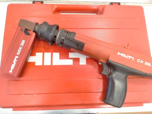 517927 1 PISTOLA DE FIJACION HILTI DX 36M + ACC + MALETIN