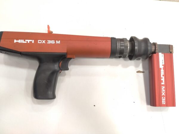 517927 3 PISTOLA DE FIJACION HILTI DX 36M + ACC + MALETIN