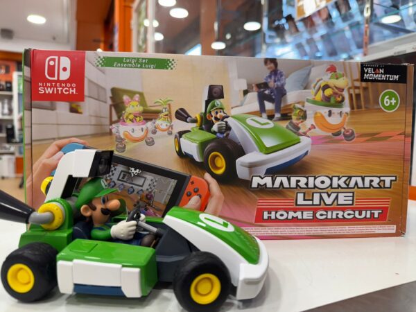 518088 3 COMPLEMENTO MARIO KART LIVE HOME CIRCUIT SET LUIGI