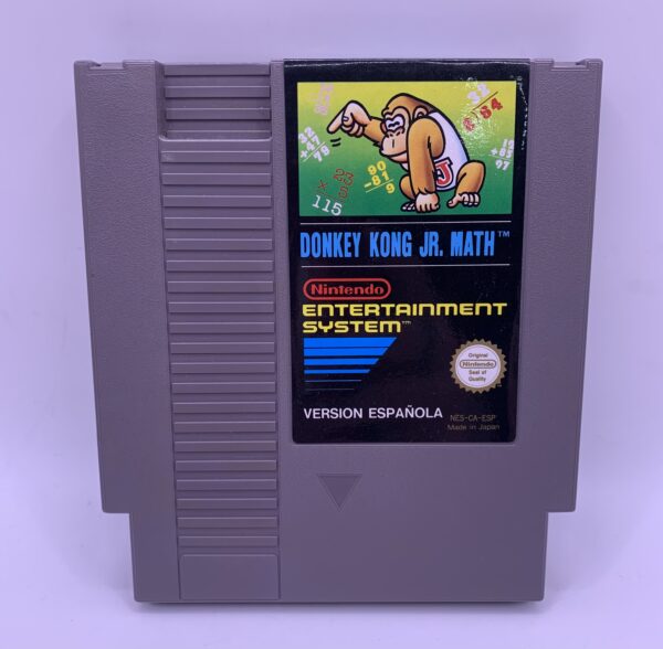 518232 2 scaled VIDEOJUEGO DONKEY KONG JR. MATH NINTENDO NES+CAJA