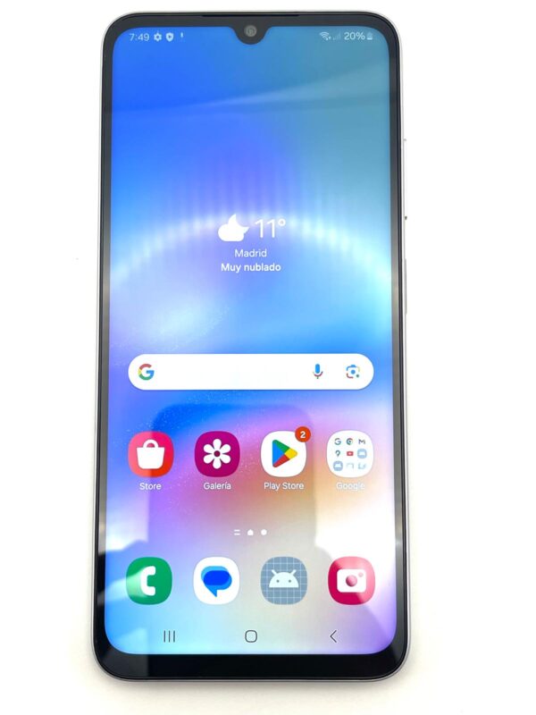 518419 1 SAMSUNG GALAXY A05S 4GB 128GB PLATA + CAJA + CABLE