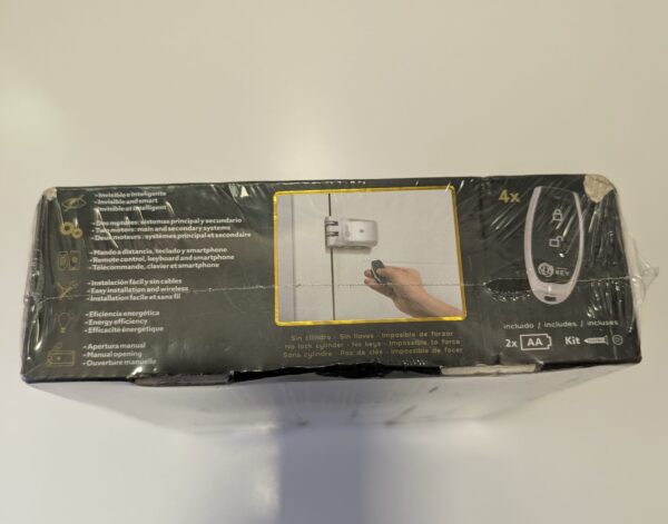 518532 2 CERRADURA DE SEGURIDAD INVISIBLE REMOCK PRO + MANDO A ESTRENAR