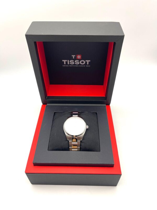 518680 1 RELOJ TISSOT T150210A + CAJA + CERTIFICADO + ESLABONES