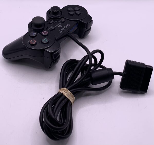 518967 3 CONSOLA SONY PS2 SLIM+CABLES Y MANDO