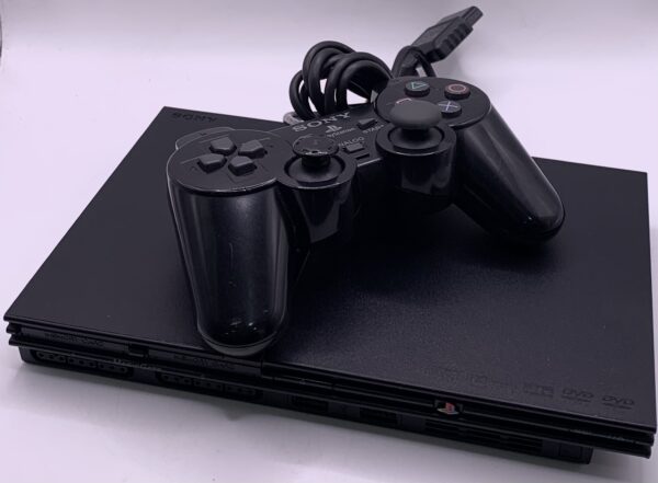 518967 CONSOLA SONY PS2 SLIM+CABLES Y MANDO